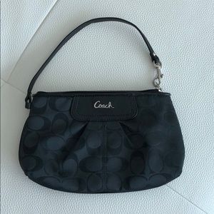 Coach Black Clutch Bag